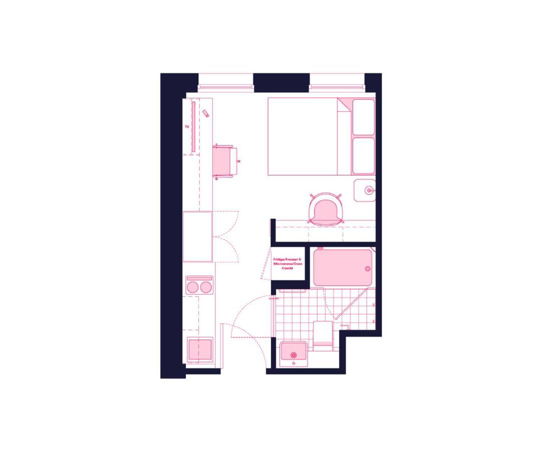 Chic City Living Studio Apartments At Glasgow West End Student Accommodation- Students Only Kültér fotó